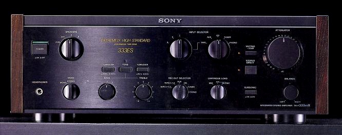 SONY TA-F333ESX Specification Sony