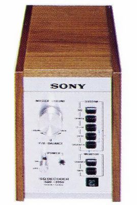 SONY SQD-2050 Specifications SONY