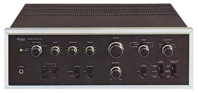 SANSUI AU-7500 Specifications Sansui