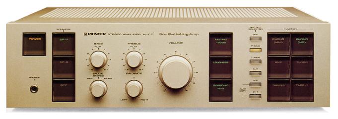 Pioneer in specifications of Pioneer A-570