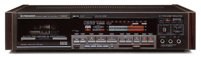 Pioneer of specifications of Pioneer T-7050R