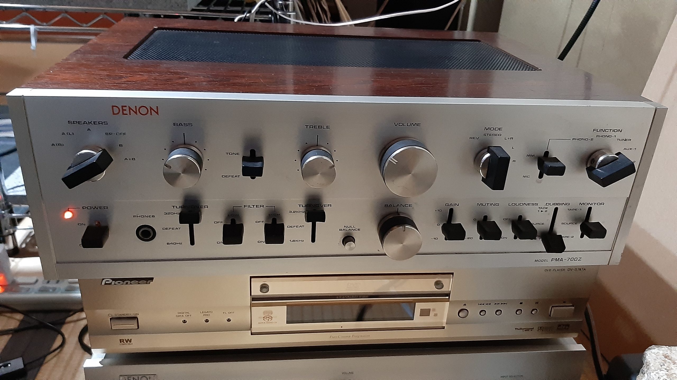 70年代アンプ DENON PMA-700Z – ぎりレコ