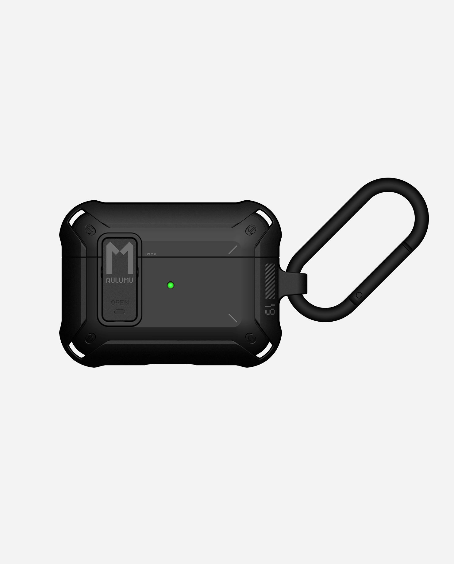 AULUMU A19 AirPods Pro Case with Lock & Keychain