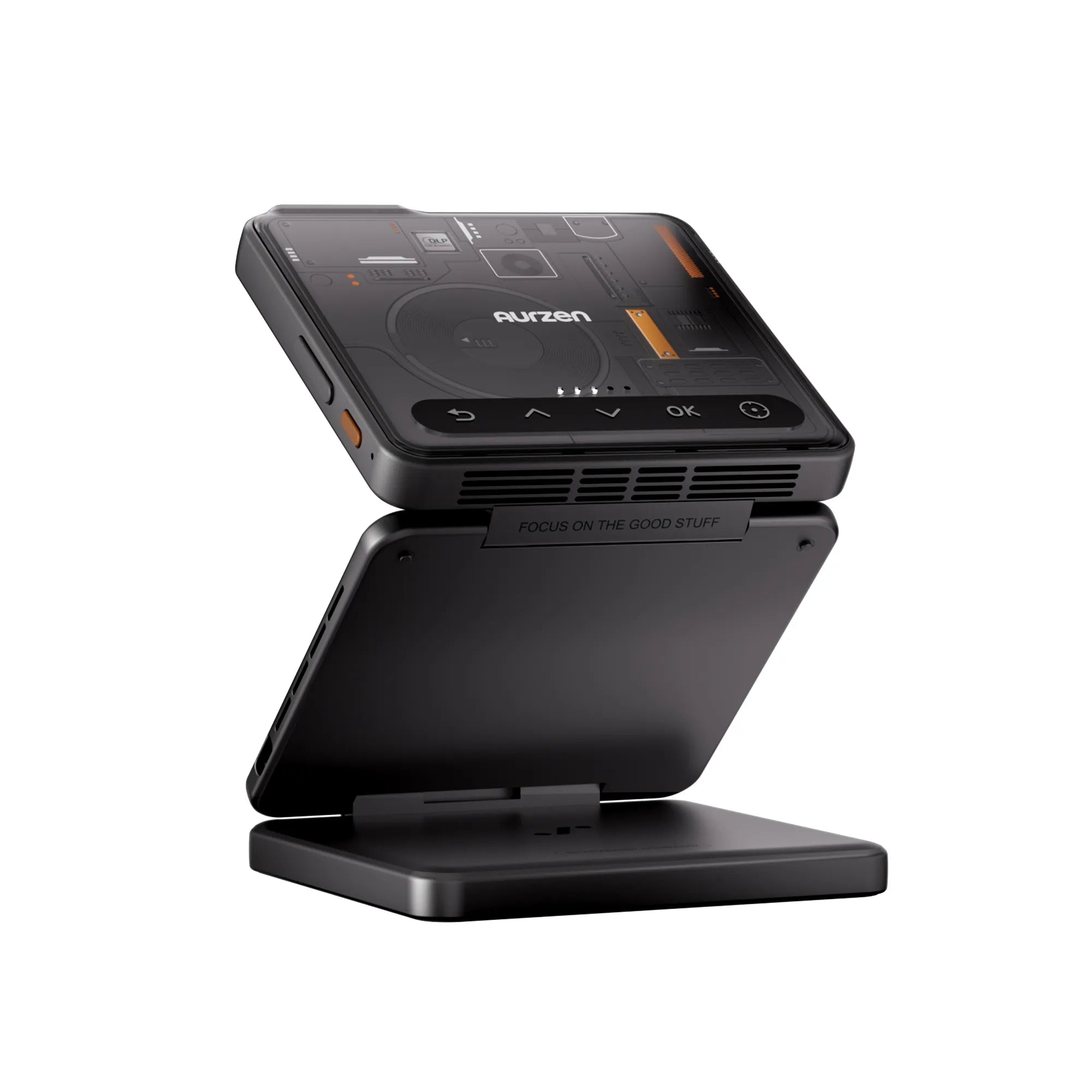 The World's First Tri-Fold Truly Portable Projector - Aurzen Zip