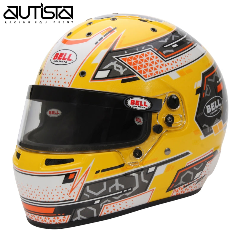 BELL ベル ヘルメット RS7-K STAMINA YELLOW カート用 SNELL K2020