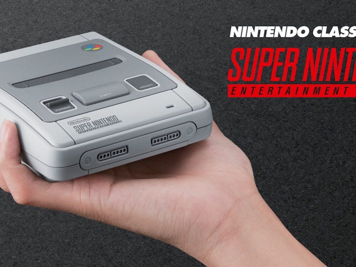 ミニスーパーファミコン「Super NES Classic Edition」が海外発表。幻