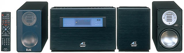 シャープ、1ビットデジタルアンプ搭載のオーディオシステム