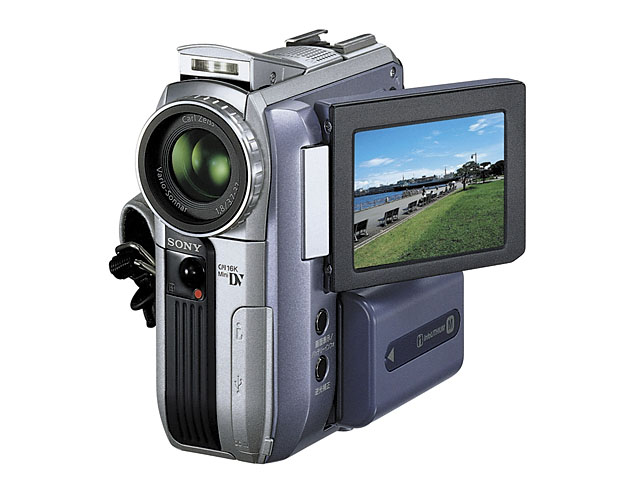 ソニー、2.5型半透過液晶モニタ搭載のDVハンディカム
