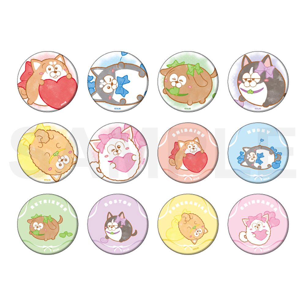 まついぬ」トレーディングまる型缶バッジ（全12種） | おそ松さん