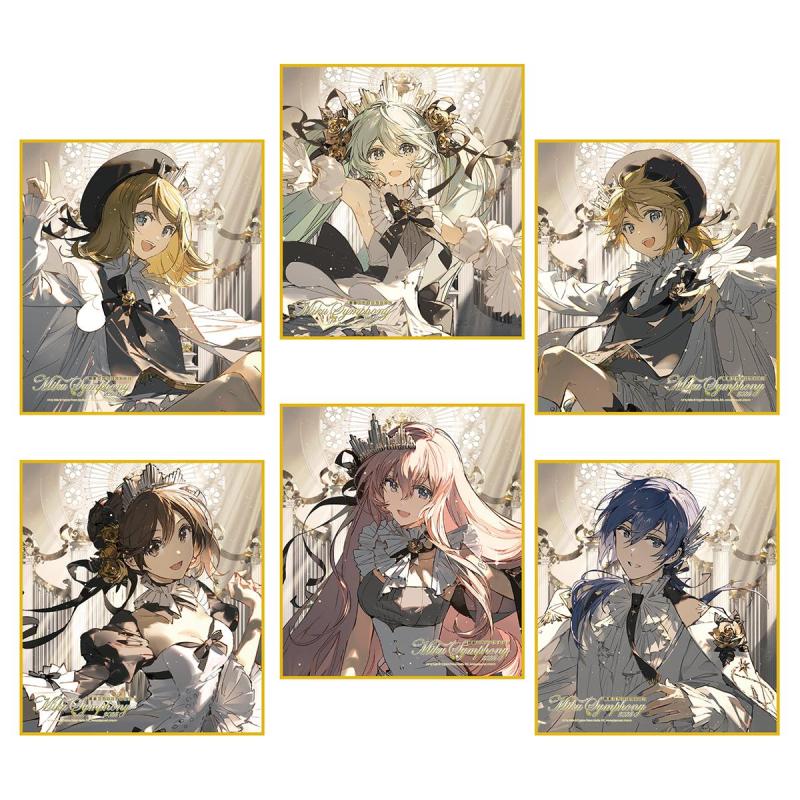 初音ミクシンフォニー2025 ミニ色紙6枚セット | 初音ミクシンフォニー