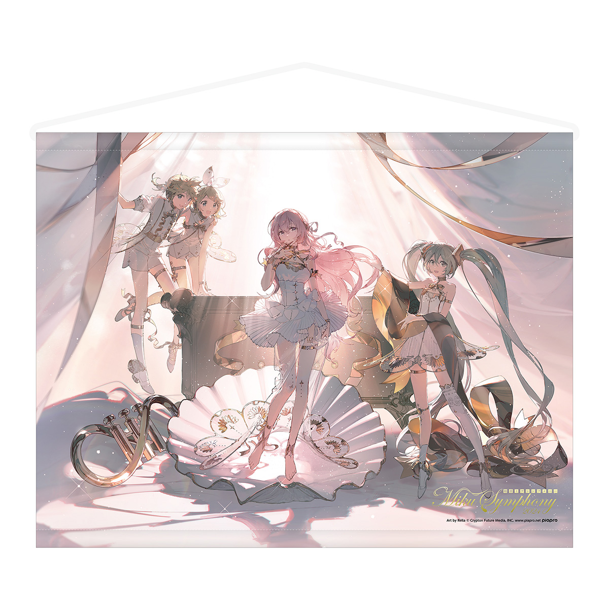 初音ミクシンフォニー2024 B2タペストリー(サントリーホールver