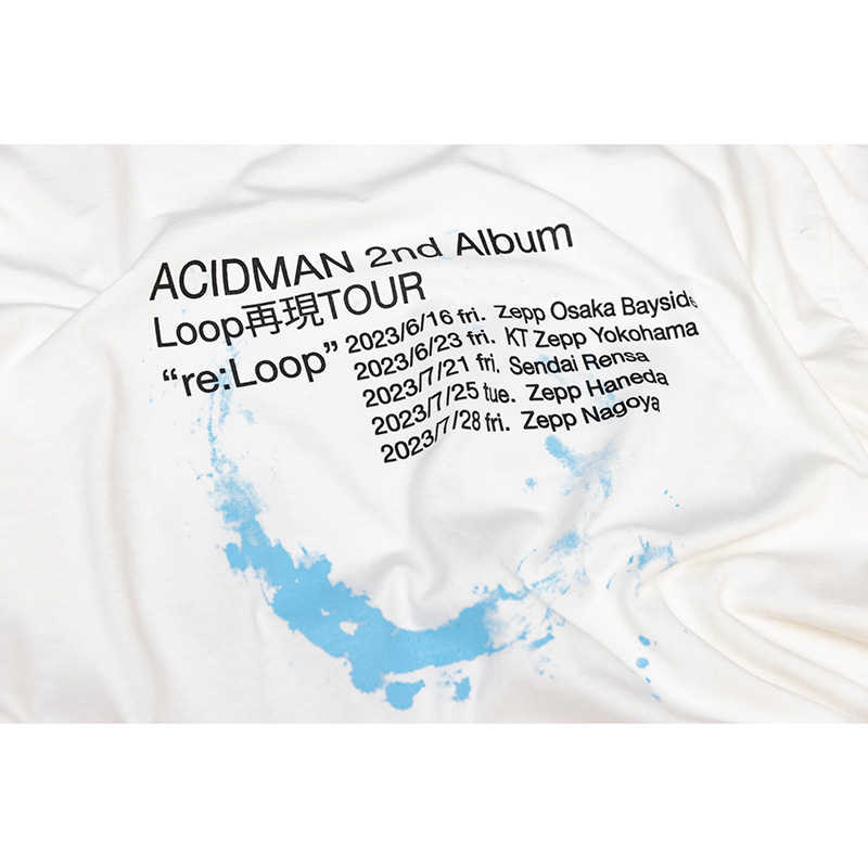 Loop 復刻ロゴ Tee（white） | ACIDMAN STORE