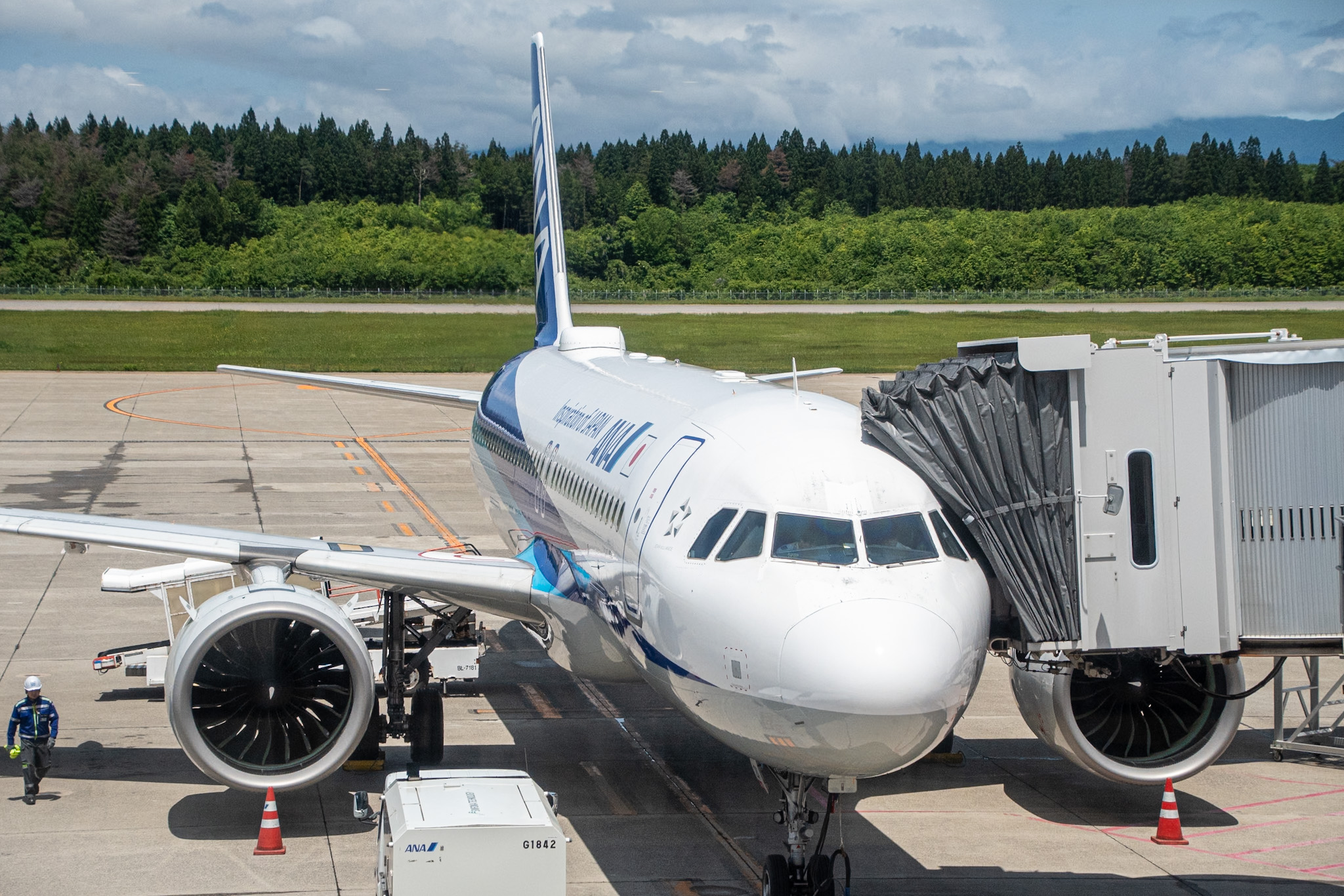 秋田ー羽田線にA320neoが復活 ANA406便搭乗記 | 大都会RJSKのブログ