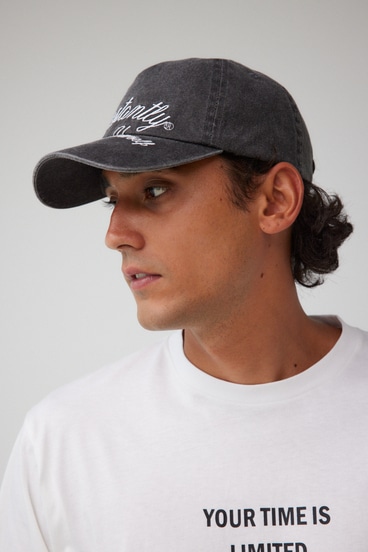 ピグメントロゴ刺繍キャップ｜MEN｜251HAC56-353G｜AZUL BY MOUSSY