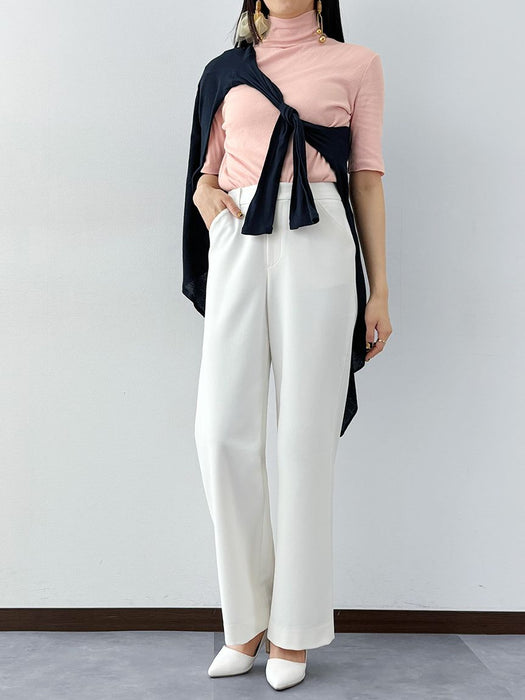 ジョーゼットレングス美人・ワイドパンツ — B-THREE（ビースリー