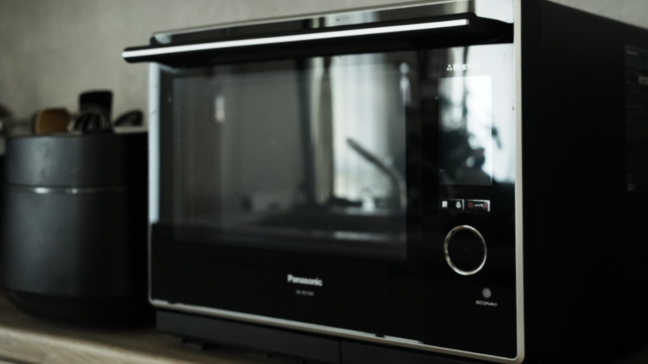 黒い電子レンジ】といえばパナソニックのBistro！「デザイン」と「機能