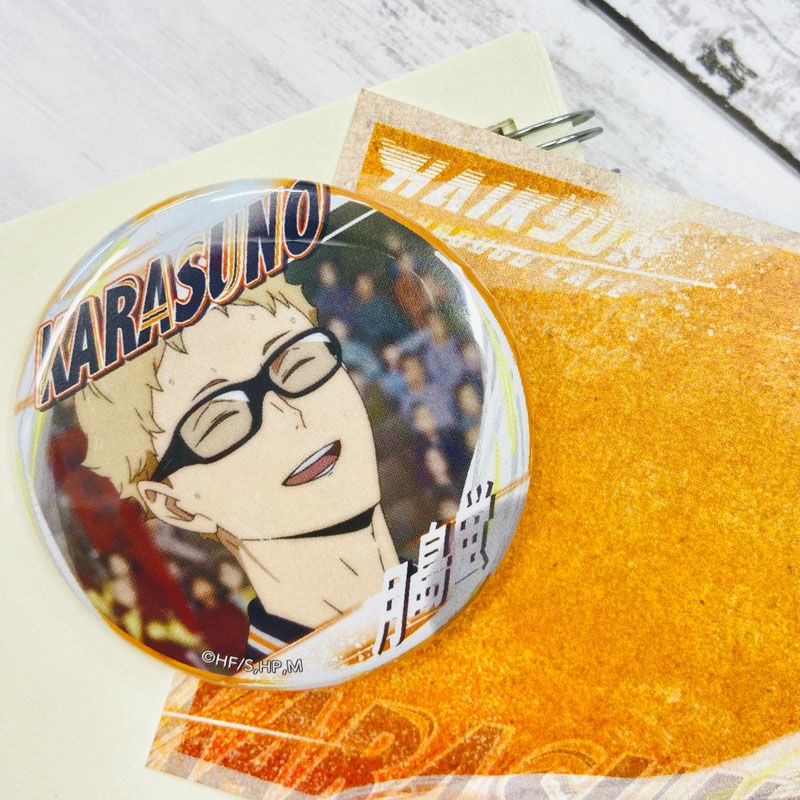 ハイキュー!! A page of youth缶バッジ 月島蛍 | 文房具カフェ