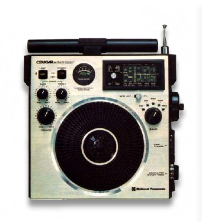 松下電器産業 クーガー RF-1150 BCLラジオ 5バンドレシーバー Amazon