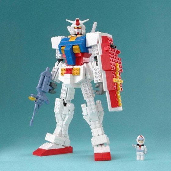 メガブロック RX-78-2 ガンダム | バンダイによる、遊びと学びのココロ