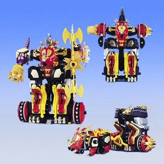 動作良好】DX 爆竜合体マックスオージャ パキケロナグルスセット 動作