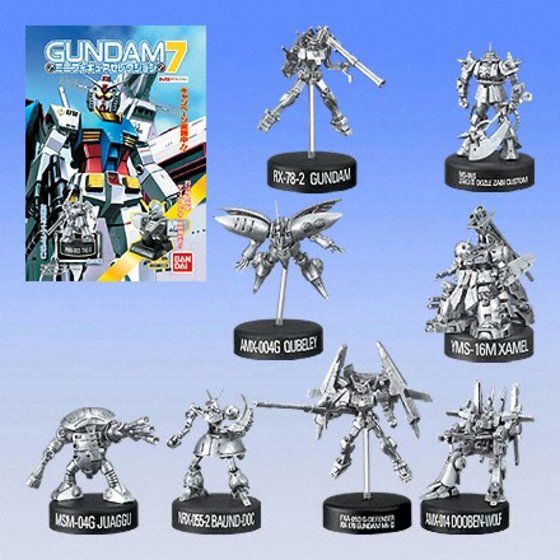 GUNDAMミニフィギュアセレクション7 | バンダイによる、遊びと学びの