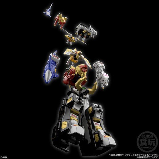 百獣戦隊ガオレンジャー「SMP [SHOKUGAN MODELING PROJECT] 百獣合体