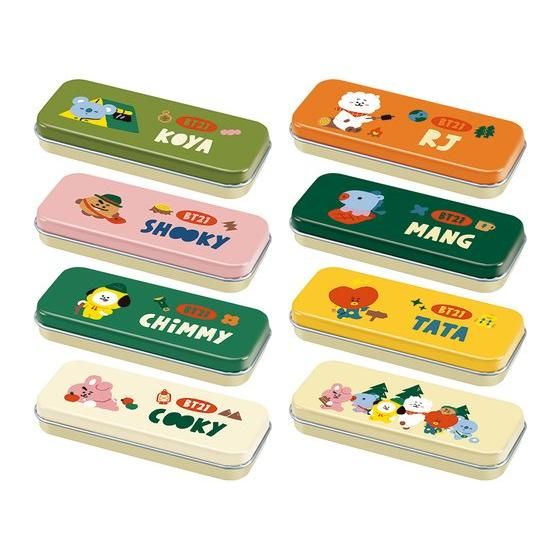 缶ケースつきばんそうこう BT21│ライフスタイルバンダイ