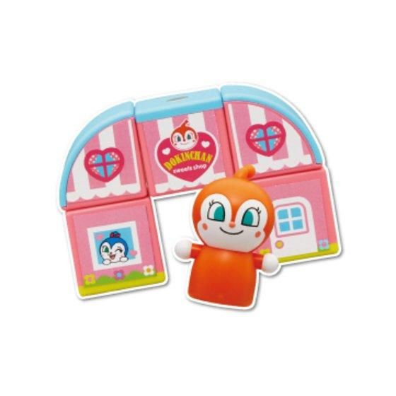 磁石でパチッと！ひらめきキューブ ドキンちゃんのスイーツショップ