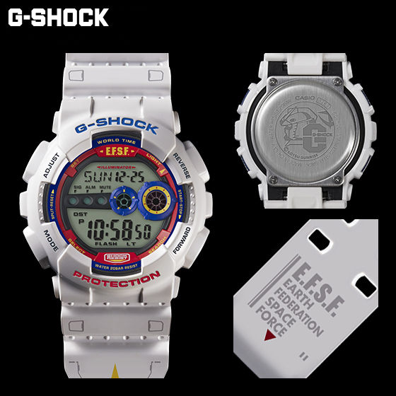 抽選販売】機動戦士ガンダム35周年記念商品 G-SHOCK x GUNDAM【2017年