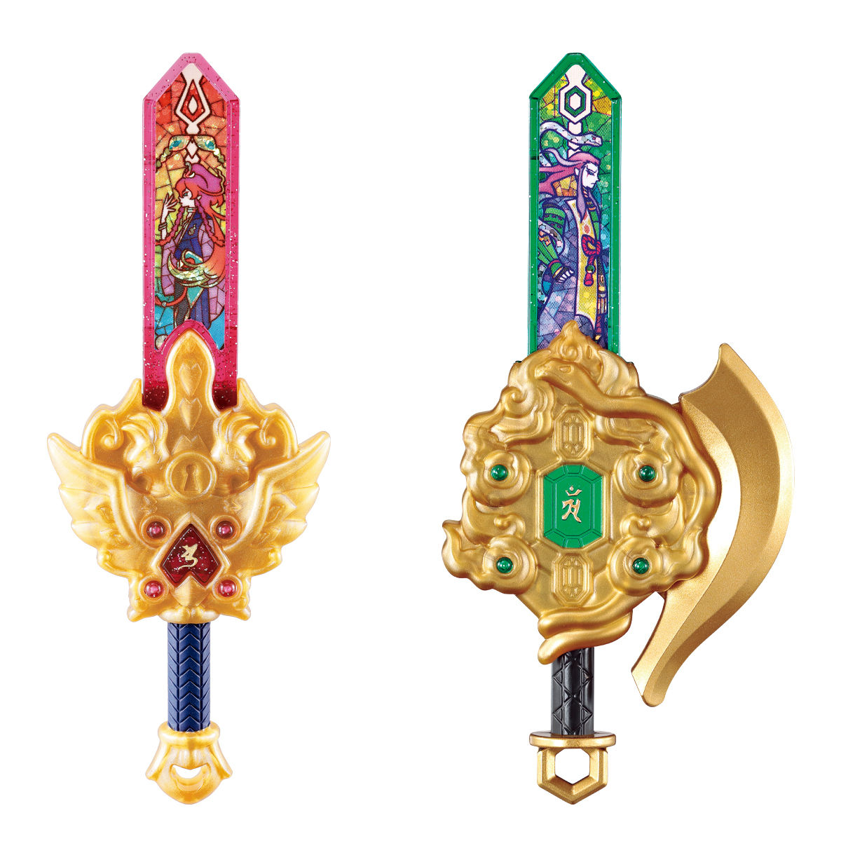 妖聖剣シリーズEX DXスザク蒼天斬 妖聖剣＆DXゲンブ法典斧 妖聖剣