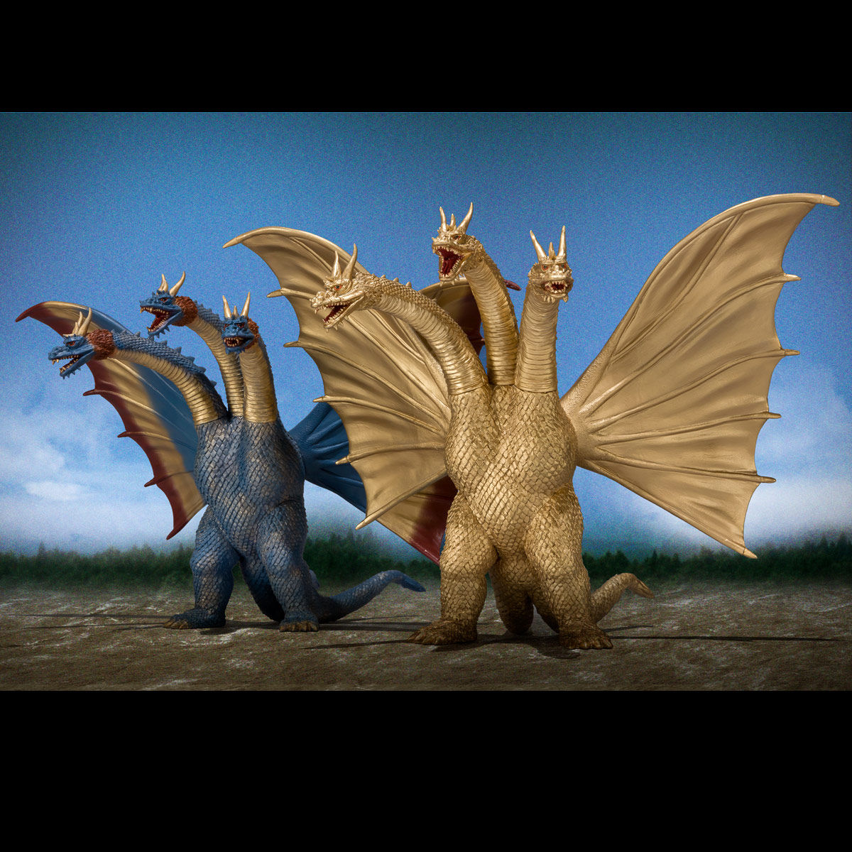 怪獣番外地 キングギドラ（1964） 三つ首セット | ゴジラシリーズ