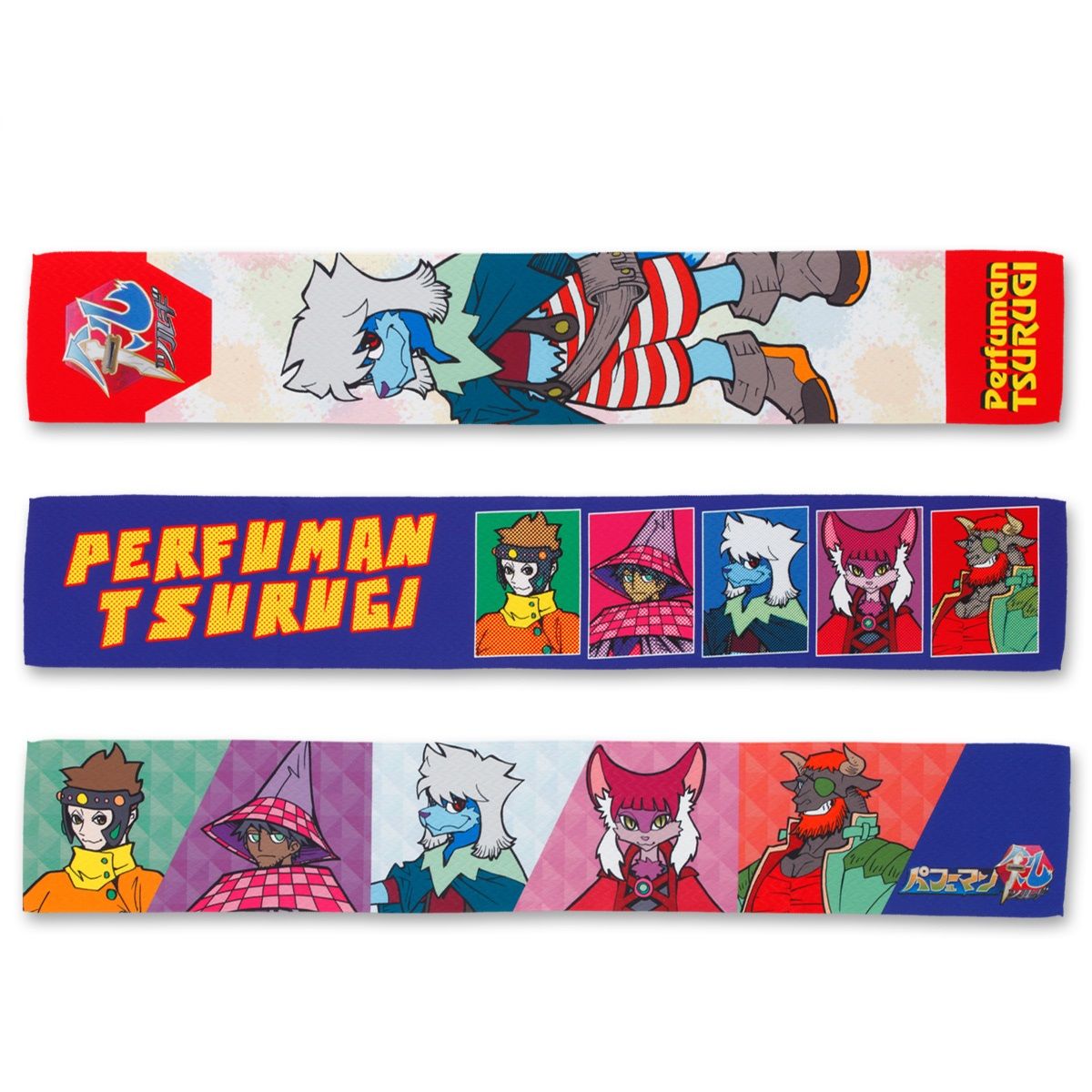 仮面ライダーゼロワン パフューマン剣 ヘリンボンマフラータオル