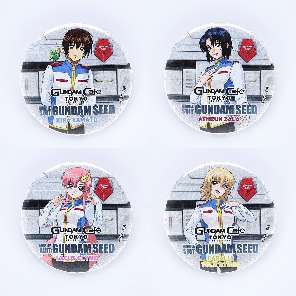 ガンダムカフェ ハロウィン マグネットバッジ 全種類 SEED ガンダム
