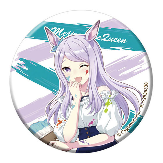 ウマ娘 プリティーダービー カプセル缶バッジ～ペインタースタイル