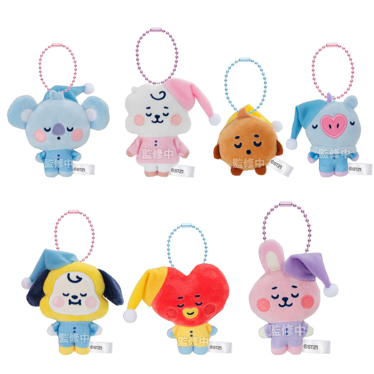 BT21 Fuwa Fuwa Mascot☆3(10個入) | BT21 フィギュア | アニメグッズ