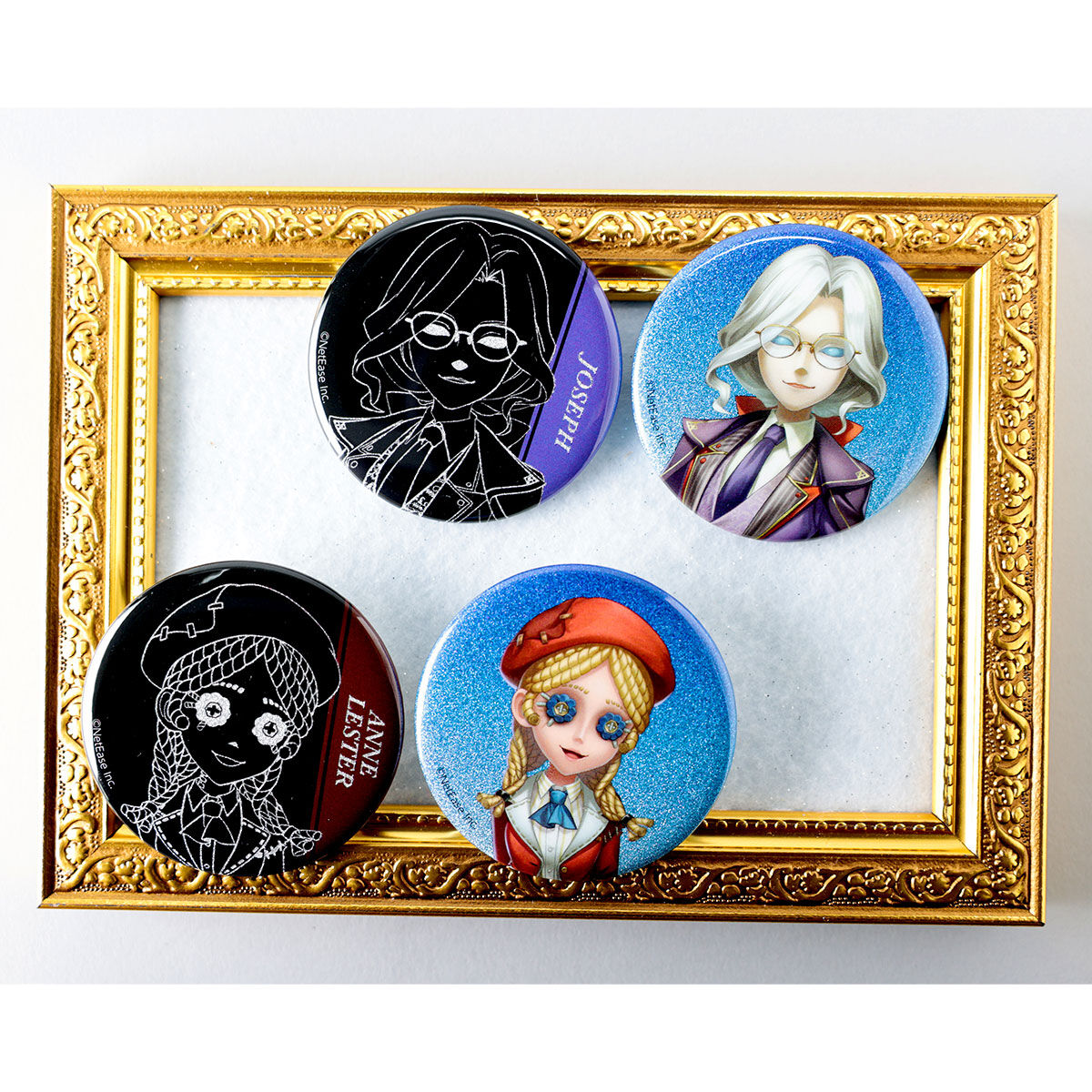 IdentityV in NAMJATOWN」キラキラ缶バッジコレクション5個セット