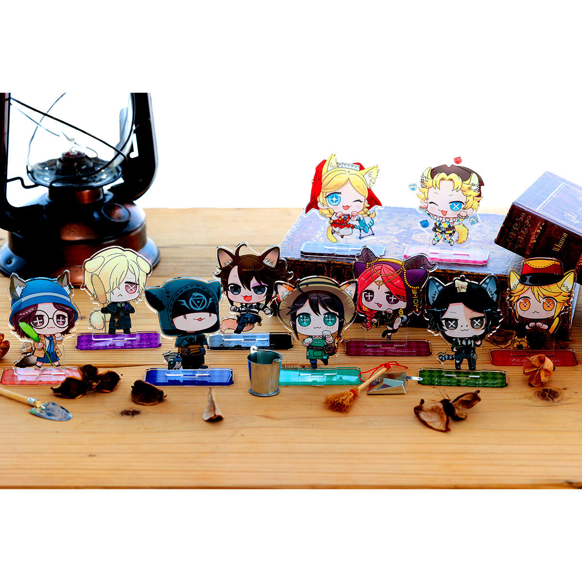 IdentityV in NAMJATOWN」アクリルスタンド（ねこ耳ちびキャラ