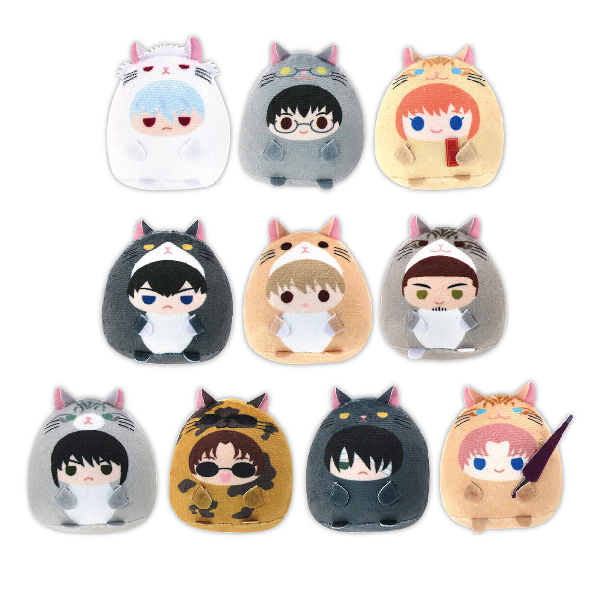 銀魂 ぬいペンフレンズ アクリルフィギュア＆クリアケースセット 坂田