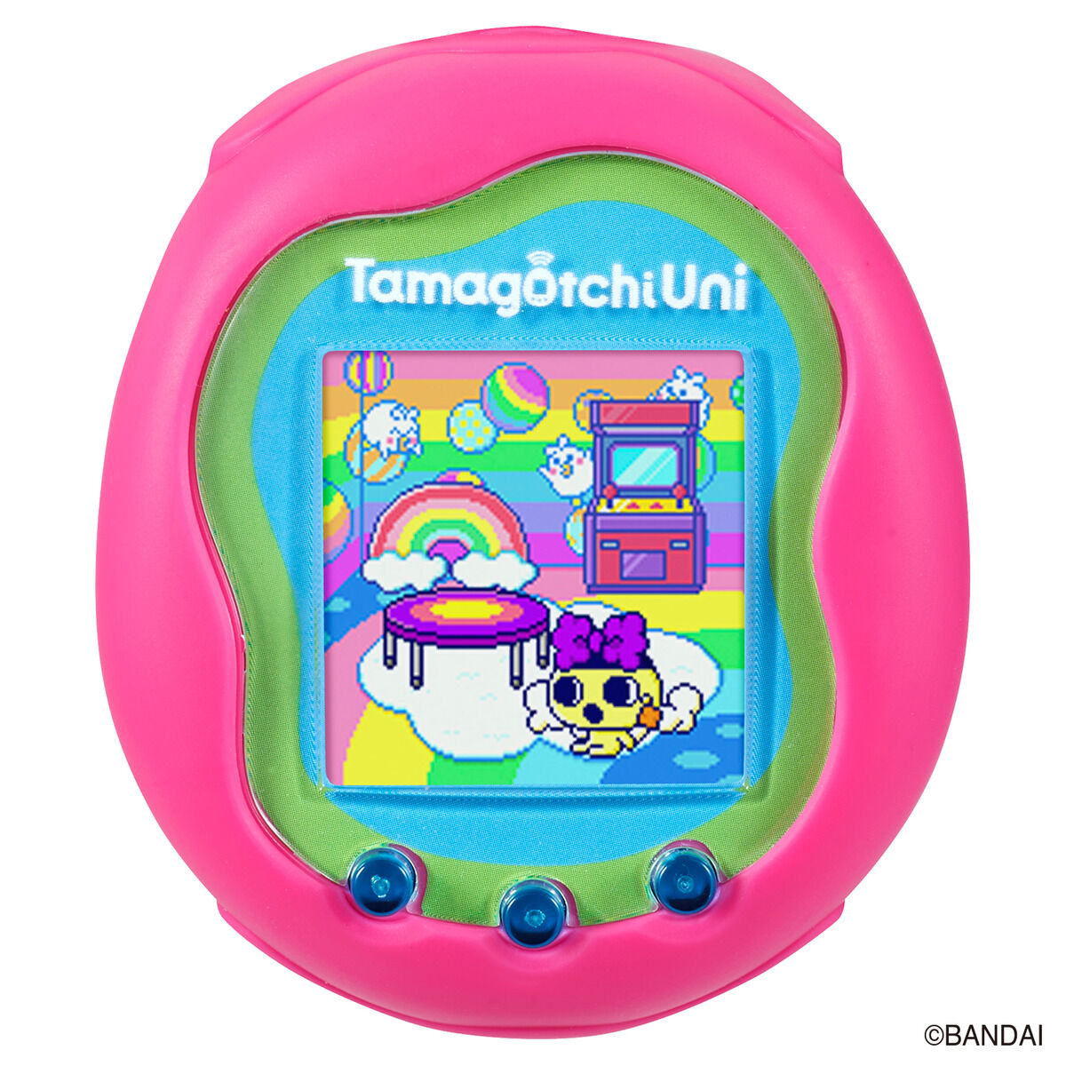 こっと様：たまごっち Tamagotchi Uni ピンク Wi-Fi接続 Tamagotchi