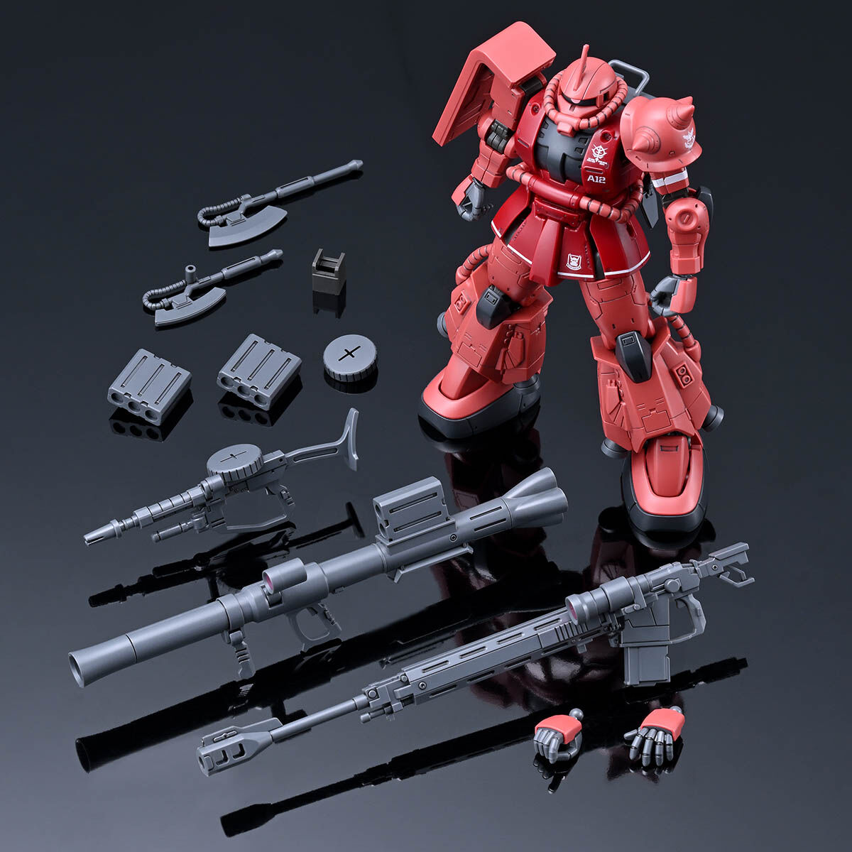 HG 1/144 シャア専用高機動型ザクII【3次：2025年5月発送