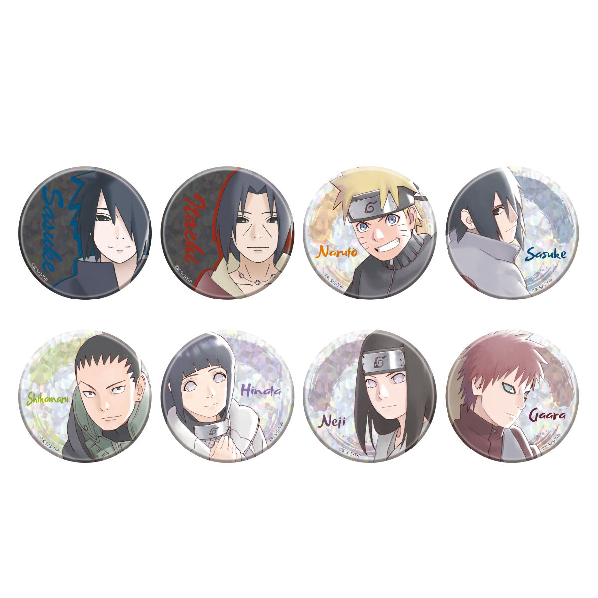 NARUTO-ナルト- 疾風伝 in ニンジャタウン 缶バッジコレクションB