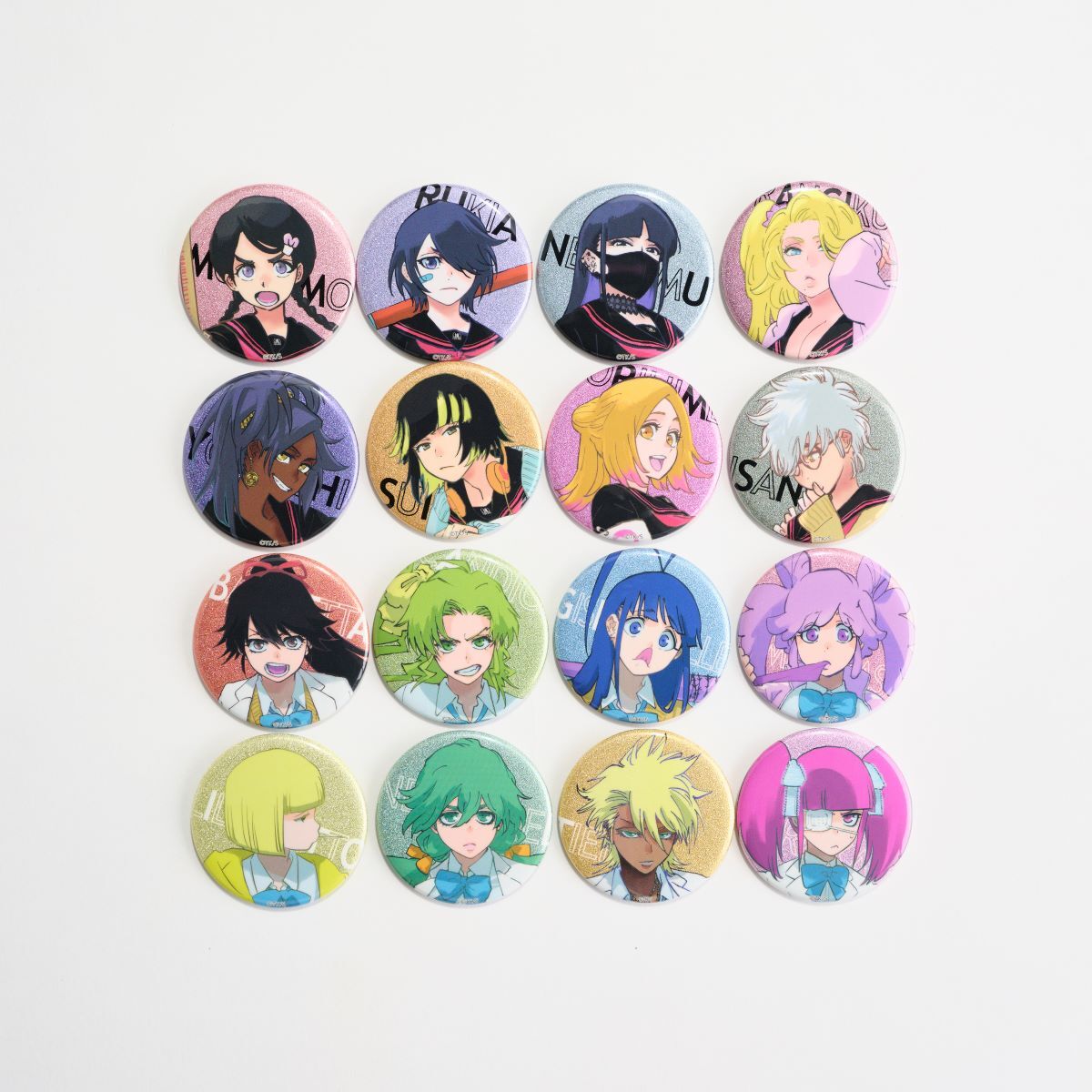 数量限定】BLEACH WORLD 缶バッジコレクション ～護廷高校＆白砂女子