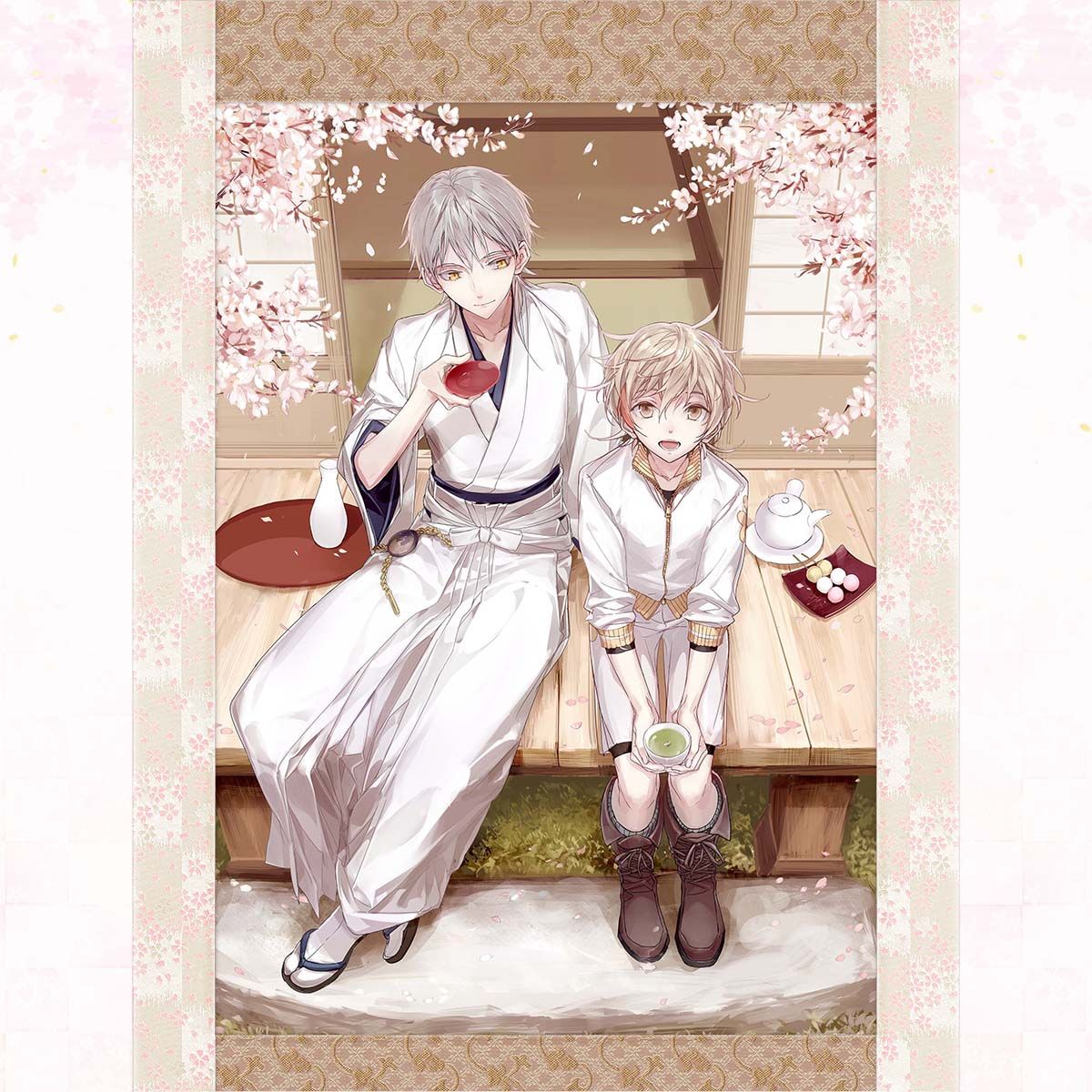 刀剣乱舞-ONLINE- 刀剣乱舞 一周年記念祝画 掛軸 第二弾【2次：2017年6