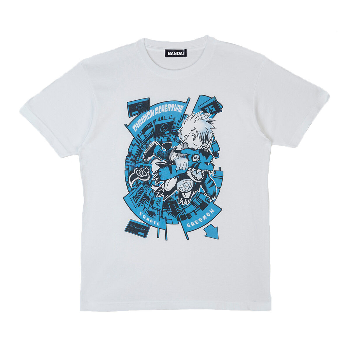 渡辺けんじ氏デザイン デジモンアドベンチャー25周年Tシャツ（ヤマト