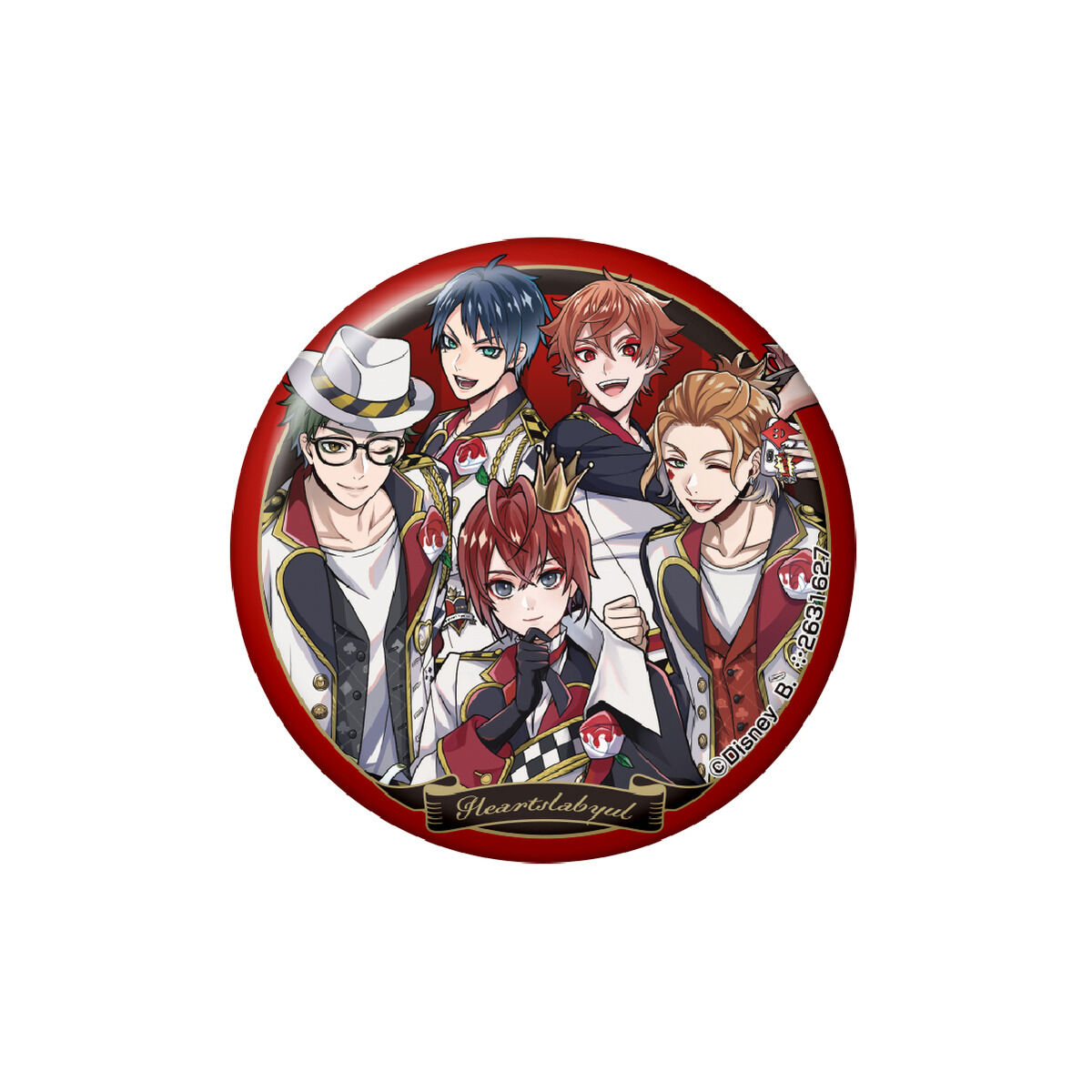 ディズニー ツイステッドワンダーランド カプセル缶バッジコレクション