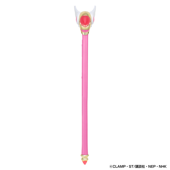 カードキャプターさくら」の「封印の杖」が音が鳴る光る玩具仕様で商品