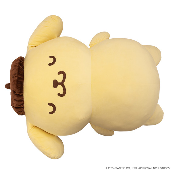 ポムポムプリンの全長約105cmの超巨大クッションがプレミアムバンダイ