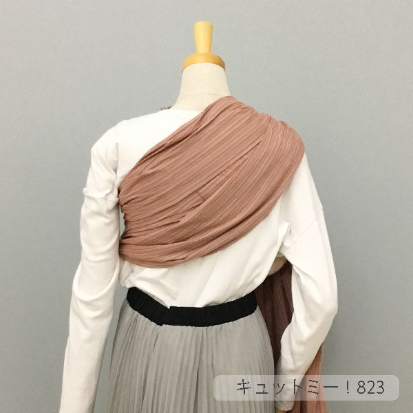 キュット ミー！823 しじら織 ローズピンク（薄手） – 北極しろくま堂