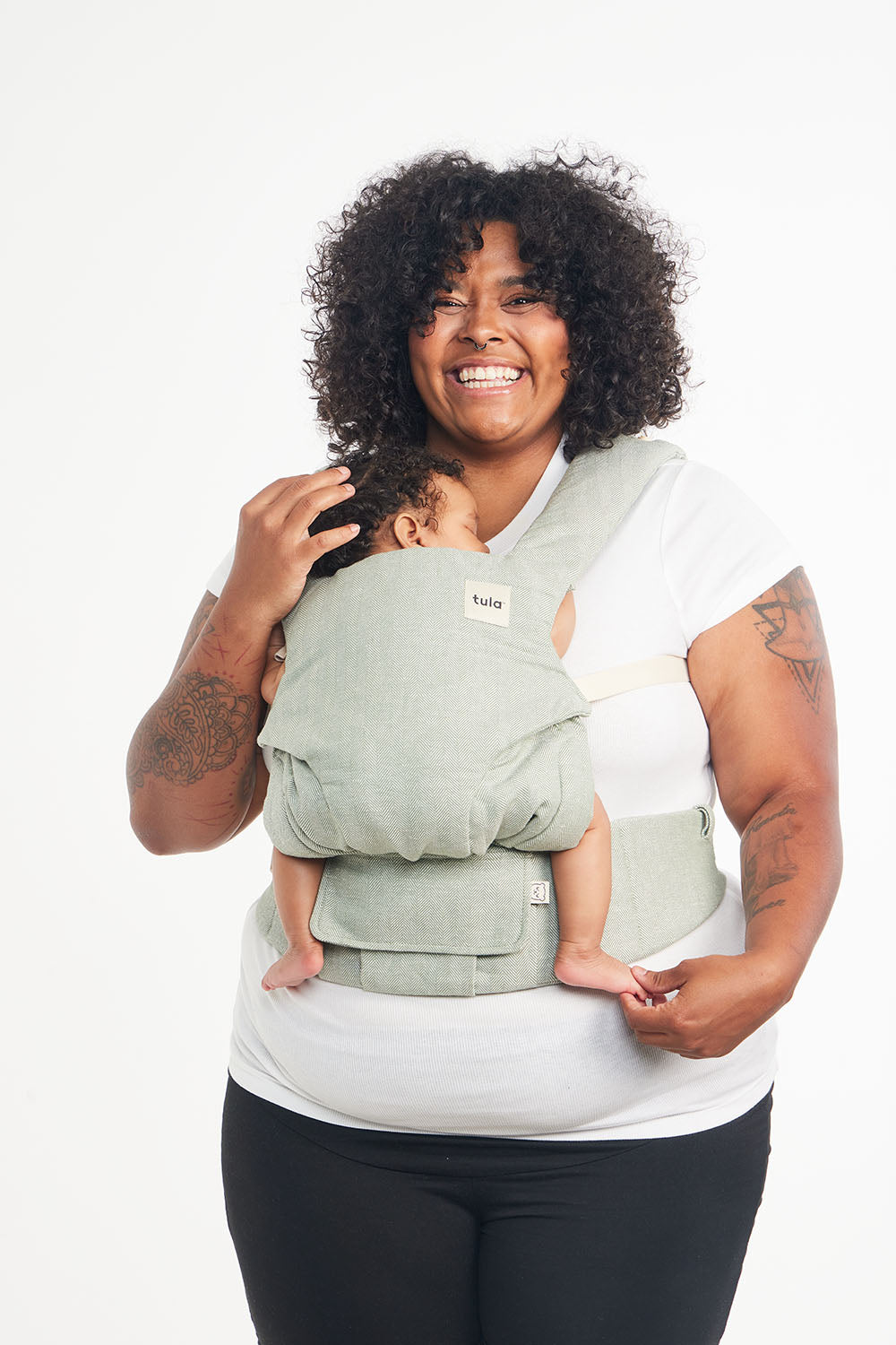 Spruce - Linen Explore Baby Carrier – Baby Tula US