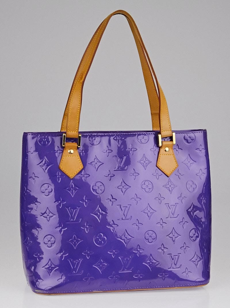 Louis Vuitton Purple Monogram Vernis Houston Bag | Yoogi's Closet